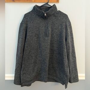 Men’s Beverly Hills Polo Club Gray Quarter Zip Pullover XL (M18)